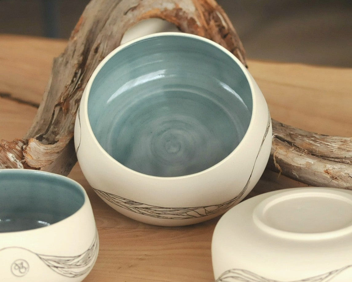 Bol à thé matcha Terre & Lignes