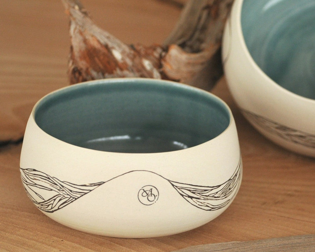 Bol à thé matcha Terre & Lignes