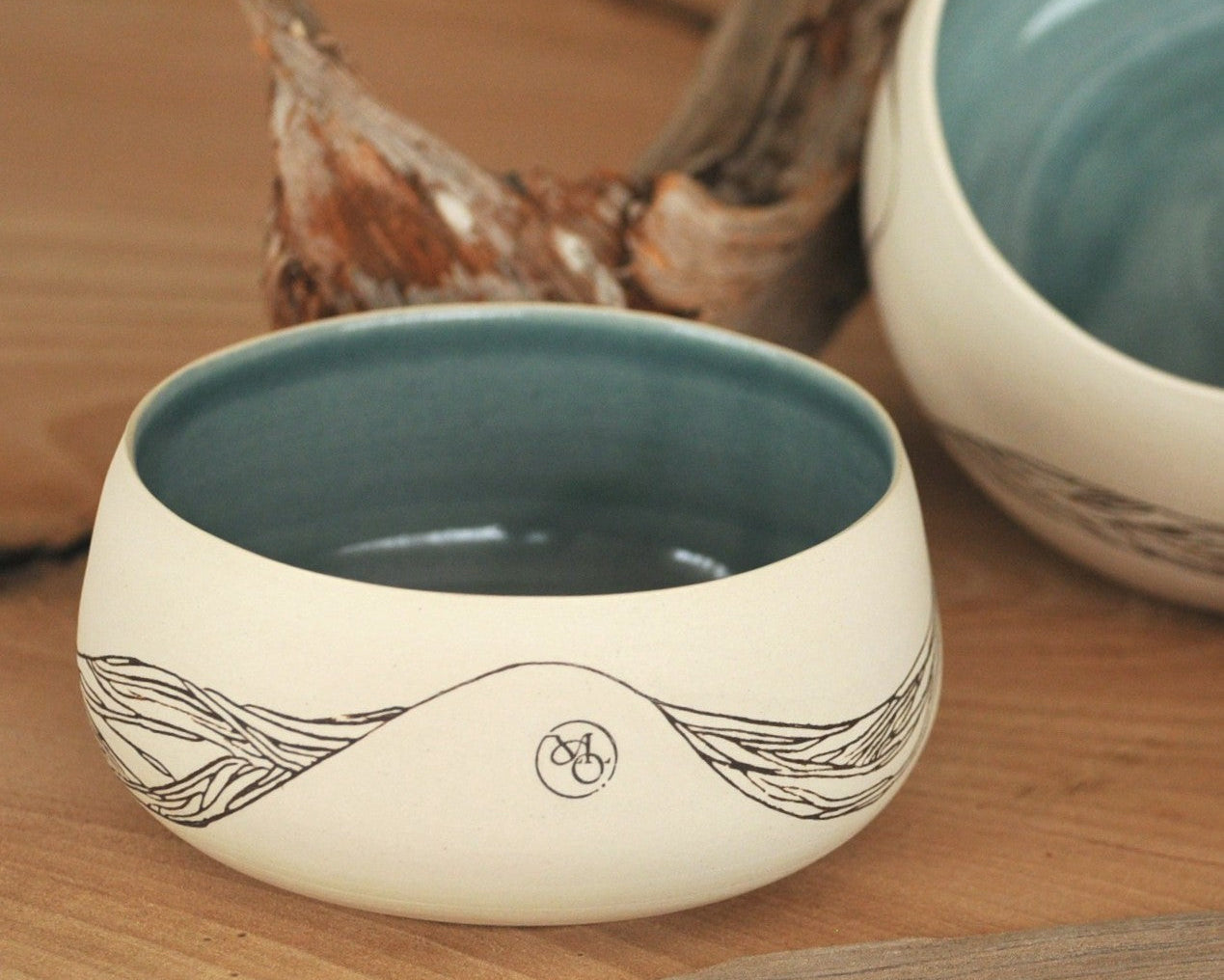 Bol à thé matcha Terre & Lignes