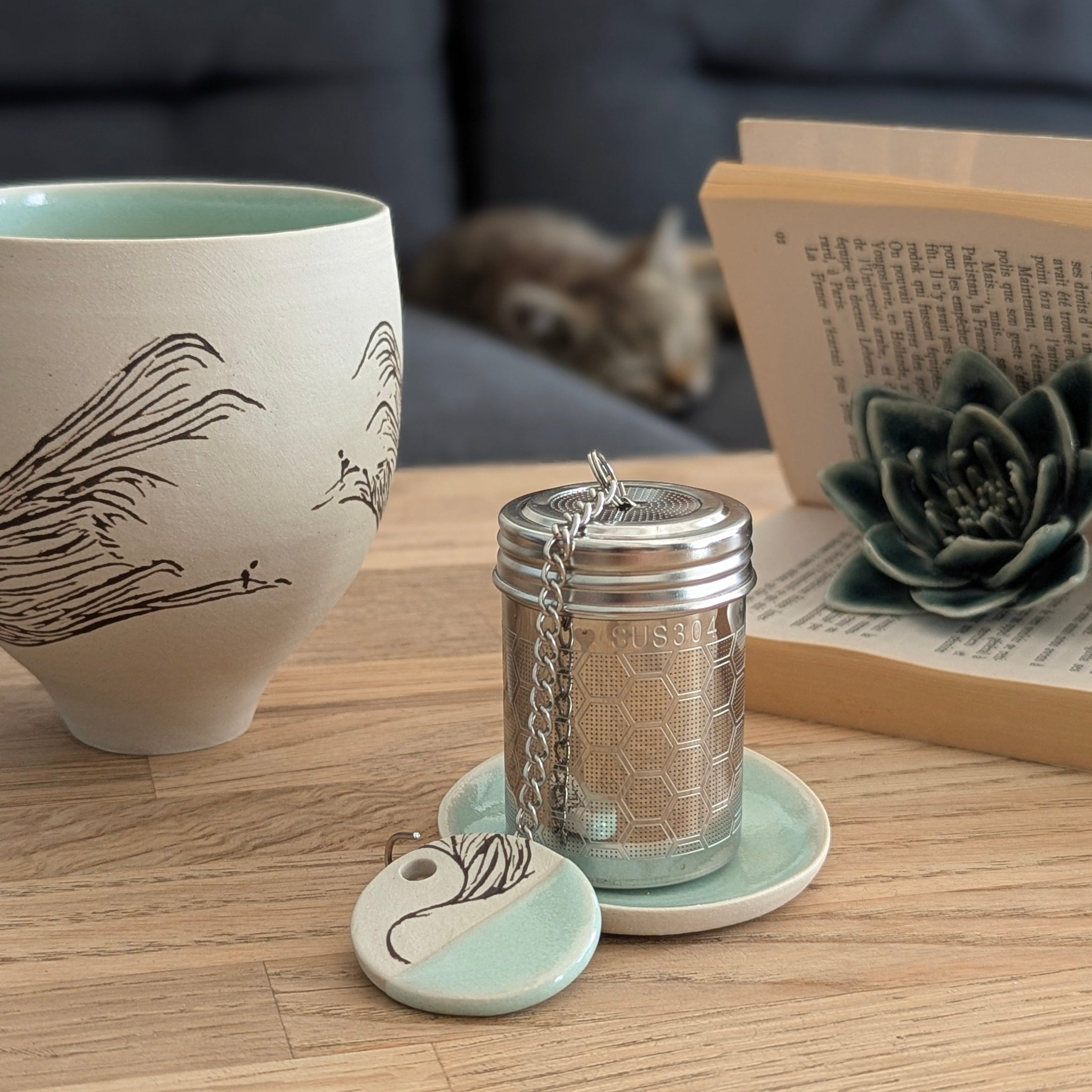 Médaillon et infuseur