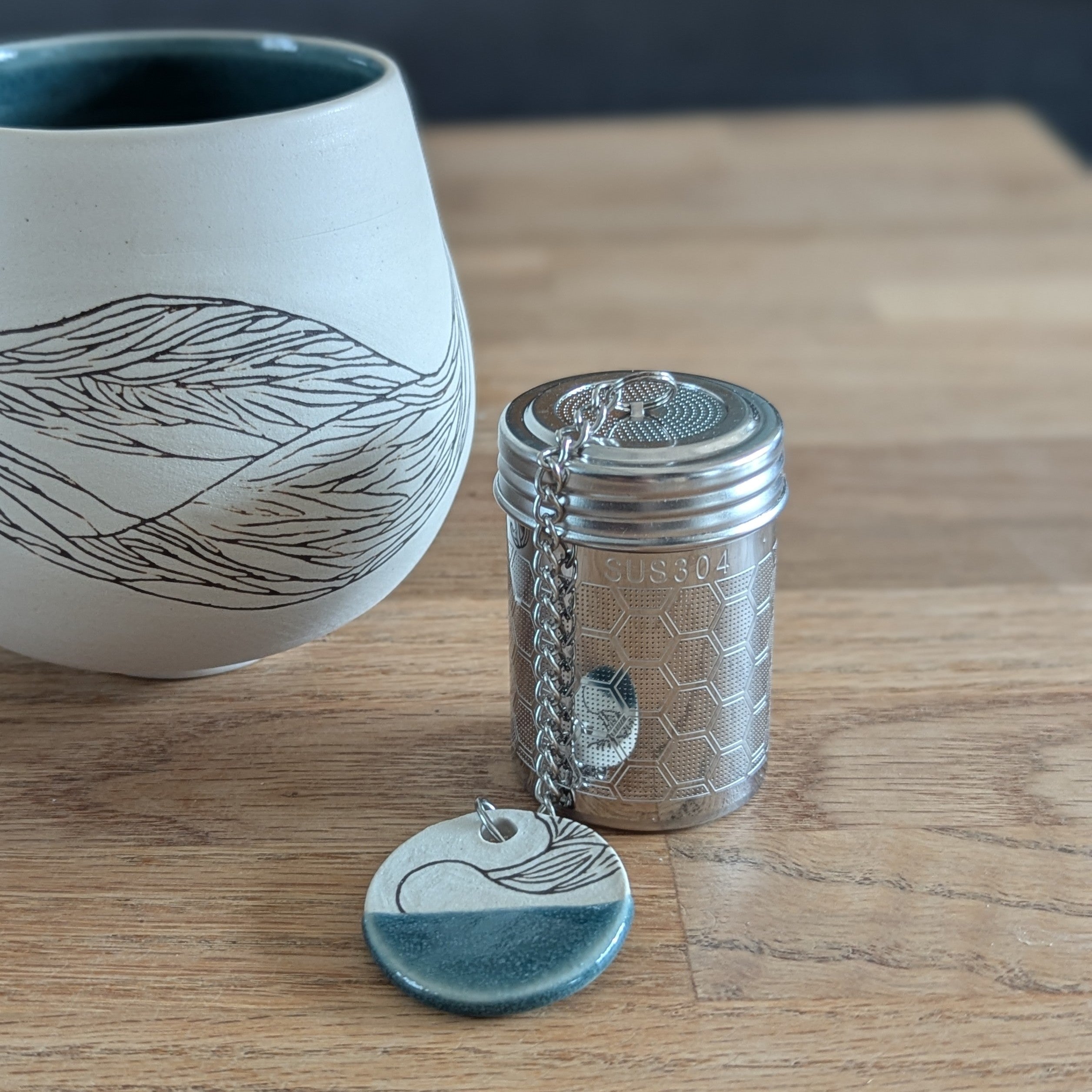 Médaillon et infuseur