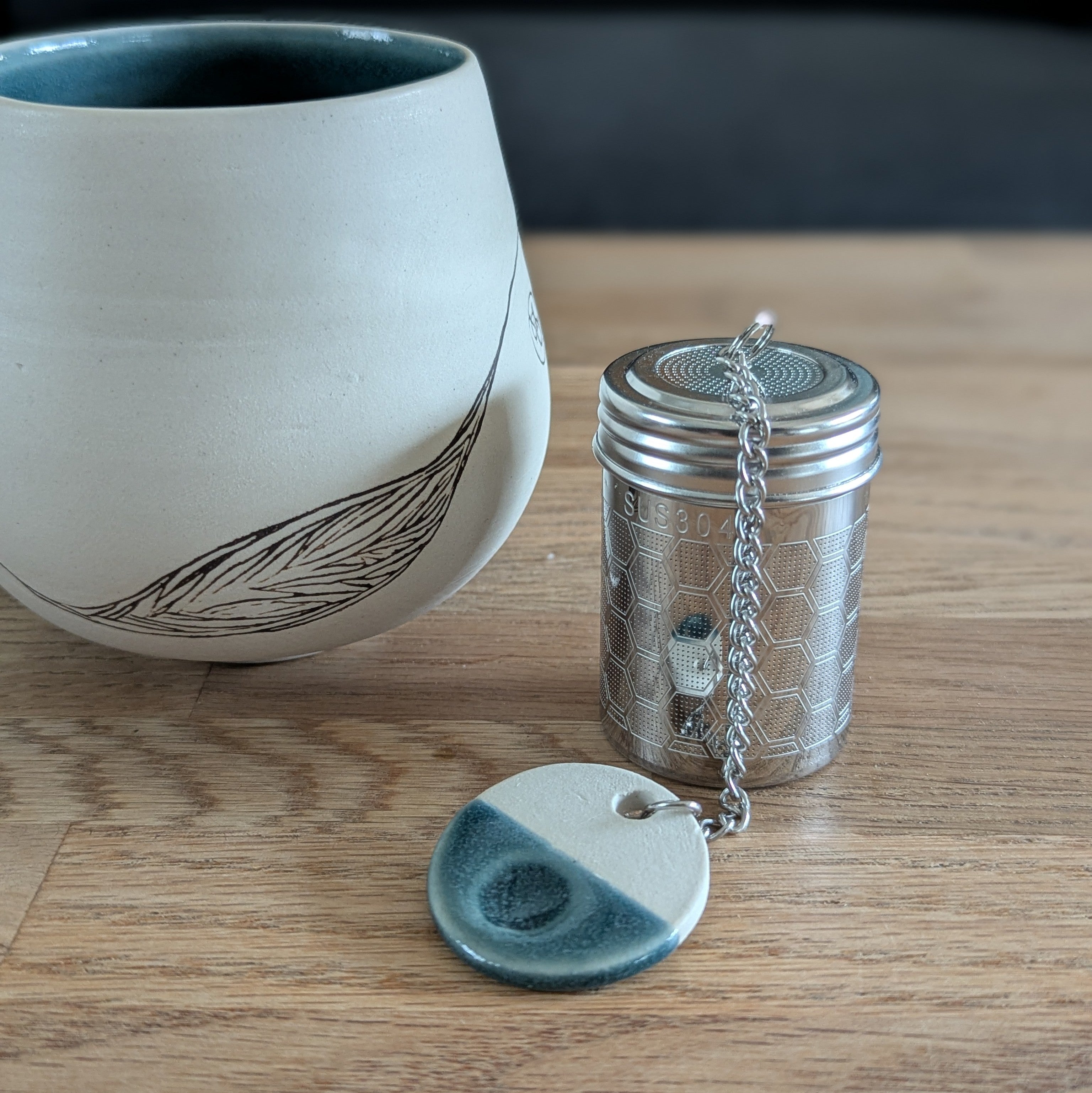 Médaillon et infuseur